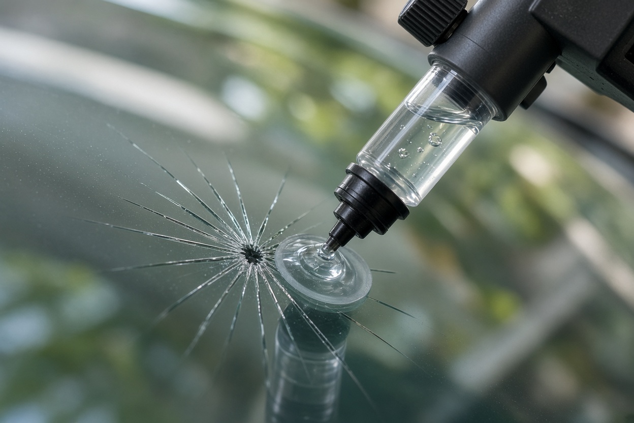 Windshield chip repair